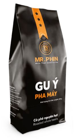 Cà phê Mr. Phin - Gu ý Pha máy 500g - Công ty TNHH Cà Phê Trà Phương Vy – Phương Vy Coffee